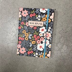 Floral Journal with Elastic Band Junk Journal
